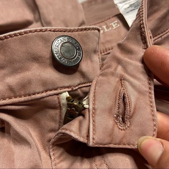 American Eagle Jegging blush pink 4 - Picture 6 of 8